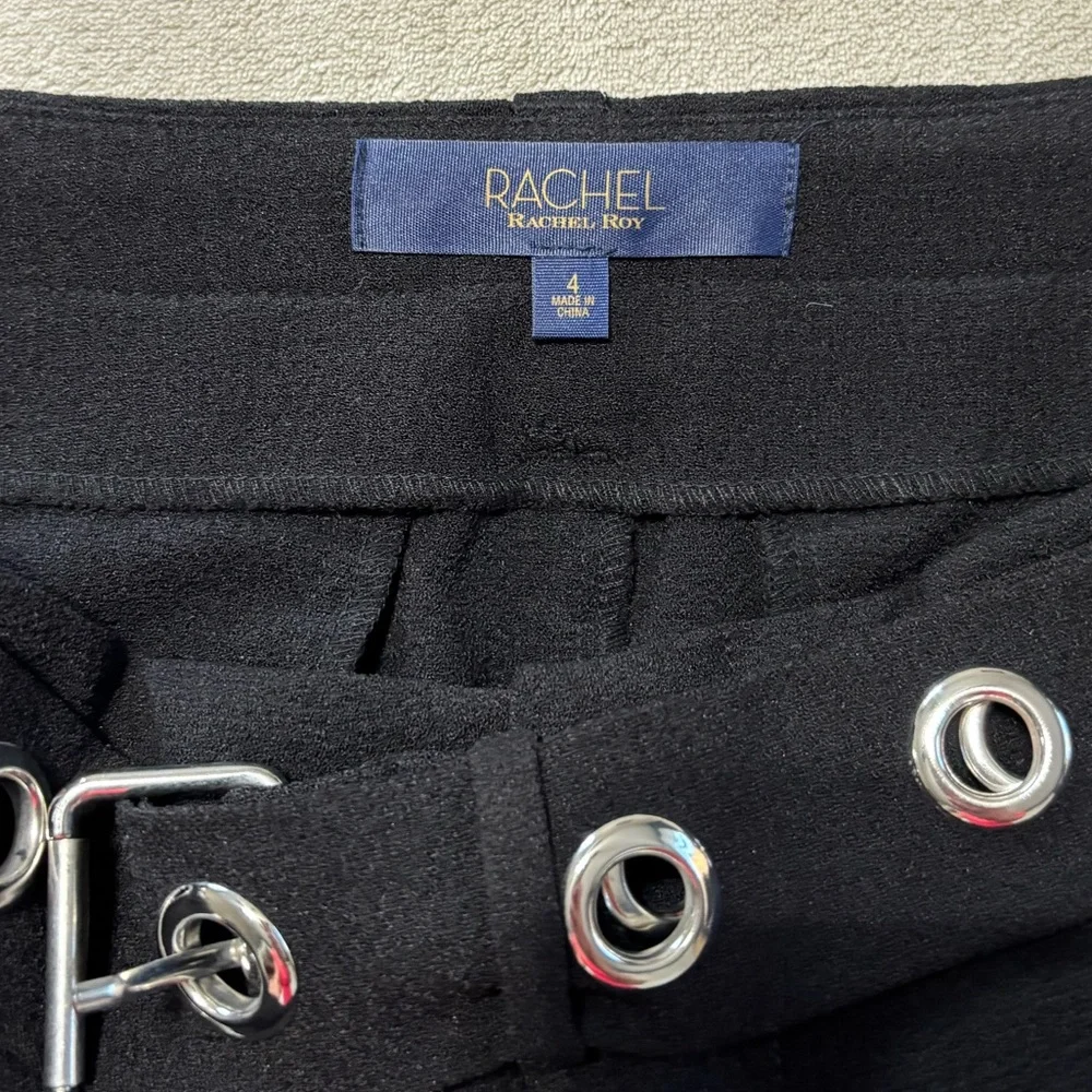 Rachel Rachel Roy Zane Silver Grommet Ankle Pants‎